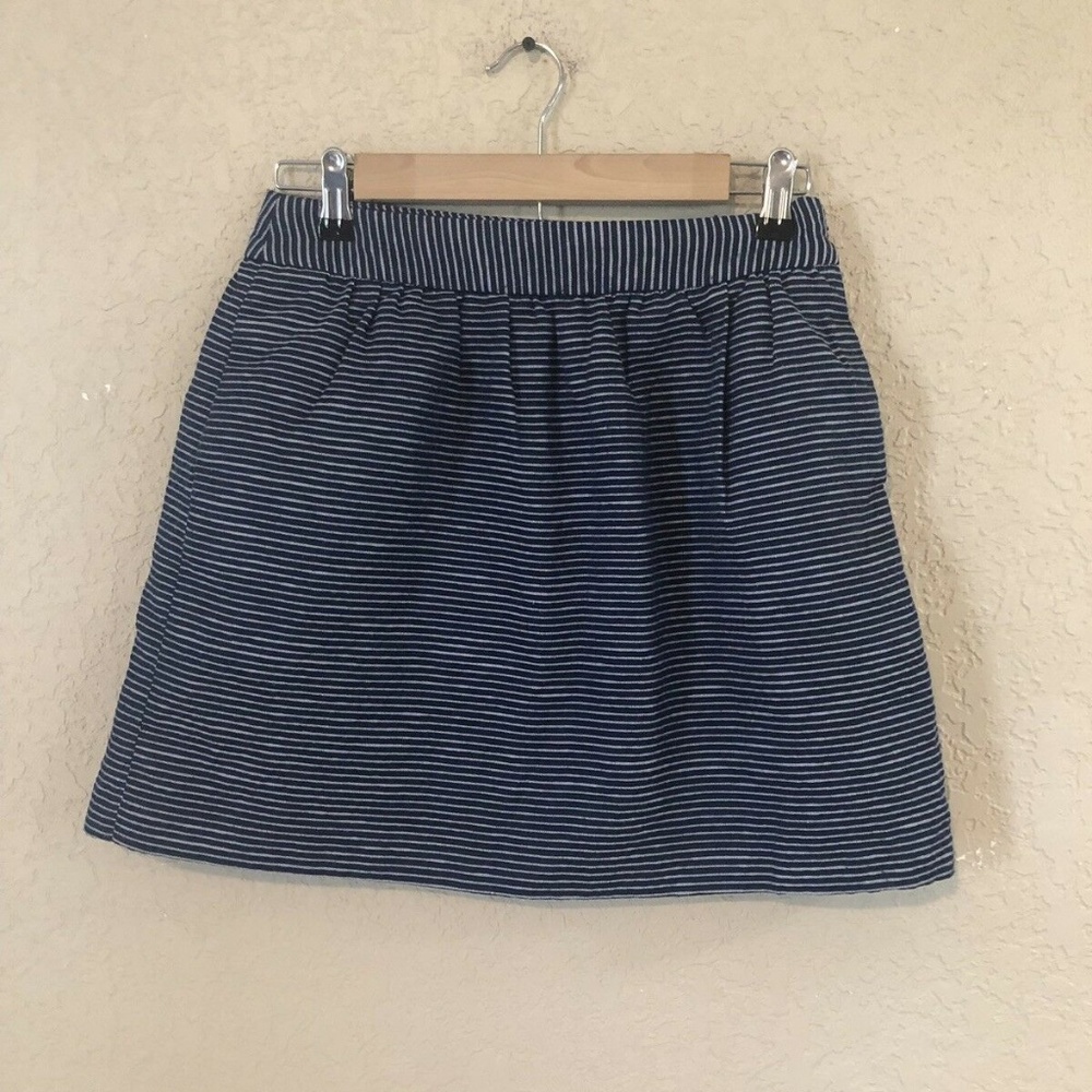 Banana Republic Skirt 2 Petite Navy